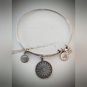Alex and Ani Starburst Charm Bangle